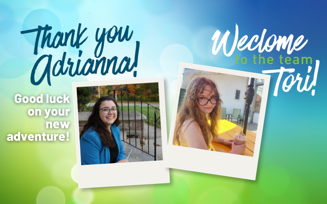 Thanks Adrianna & Welcome Tori!
