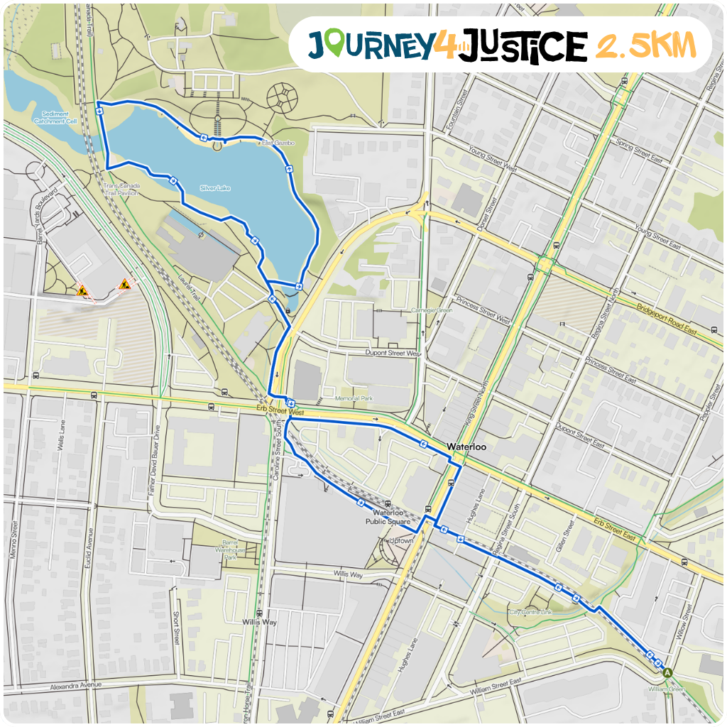2.5km Route